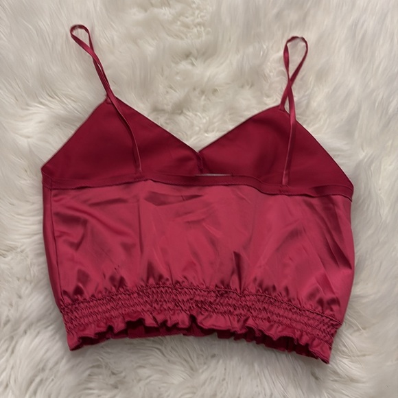 Pink crop tank - Picture 3 of 5